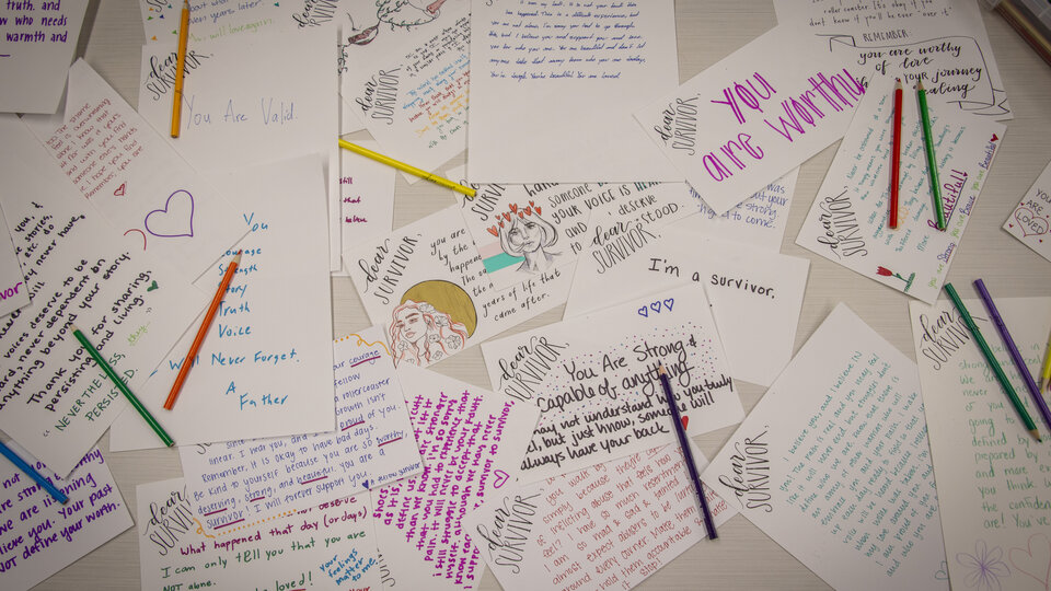 Dear survivor letters